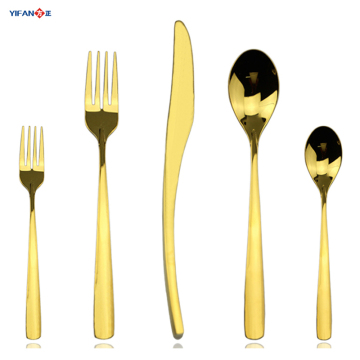 rose gold cutlery,golden cutlery,cutlery set