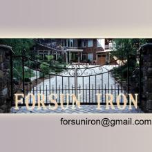 ornamental driveway gate
