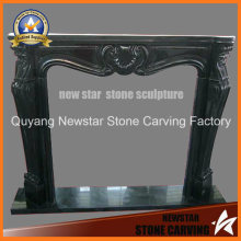 Stone Fireplace Mantel Granite Fireplace Surround