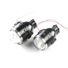 2.5 Inch Halogen Xenon Car LED Projector Headlight HID Bulb Fog Driving Lights Cover