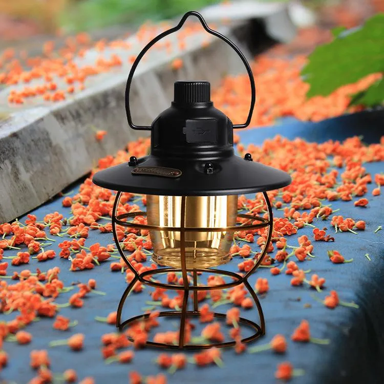 Waterproof LED Camping Lamp with USB Charging for Outdoors