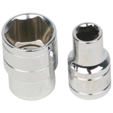 CR-V 1/2" Hexagonal short sleeve