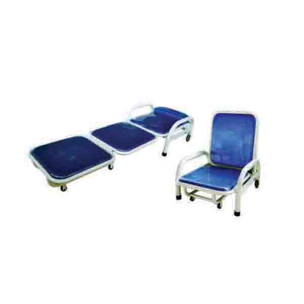 Steel Spray Bed Bedside Escort Chair