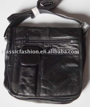 Supply Leather patch bag, leather patchwork bags, leather ladies bags