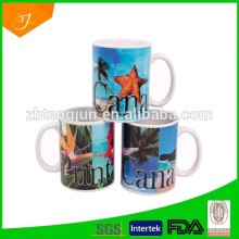 11oz blank white sublimation mug, cheap ceramic sublimation mug, plain white promotional mug