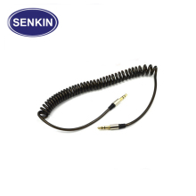 Flexible Halogen Free Coiled DJ Headphone Cable