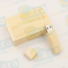 CaraUSB Handy USB thumb drives 8GB wood walnut redwood promotional flash disk giveaways