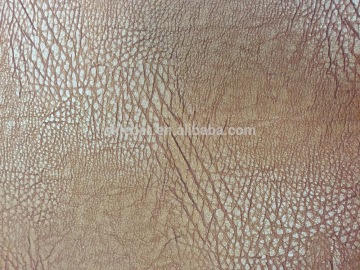 Nappa pattern PU leather for bag