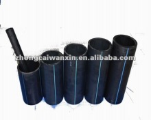 Black PE water pipe