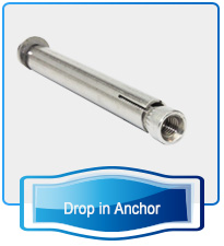 M6 Tråd Countersunk Flat Head Expansion Anchor Bolt