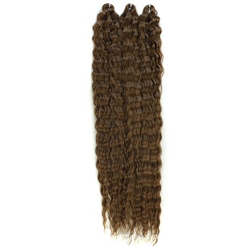 ZYR Synthetic Hair For Braids Crochet Deep Wave Deep Twist Braiding Hair Deep Wave Crochet Hair bulk Synthetic