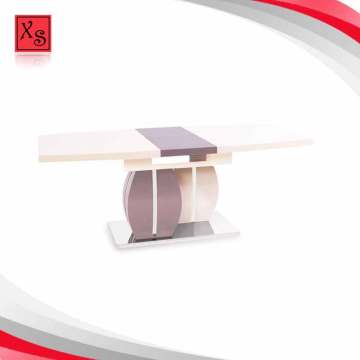 Modern Dining Table High Gloss MDF Table White Dining Table