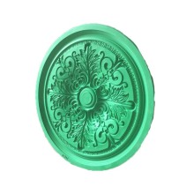 European-Style French Plaster Lamp Tray Mold with Relief Patterns