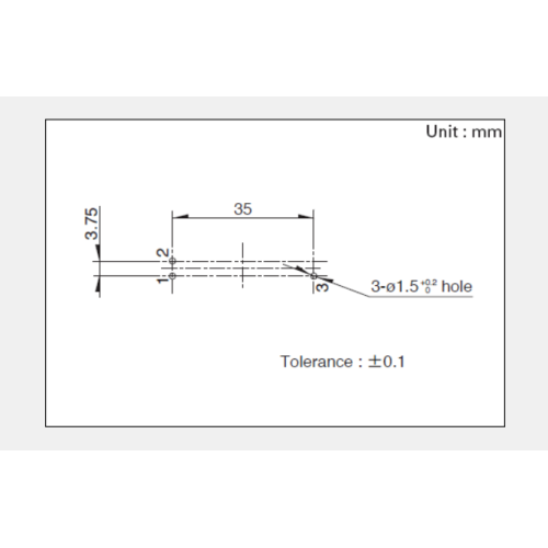 Potentiometer gelongsor siri Rs301