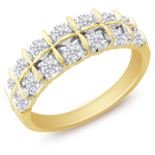 Lord of The Rings Gold Sterling Silver 925 Wedding Ring