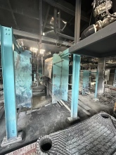 Wide channel plate heat exchanger