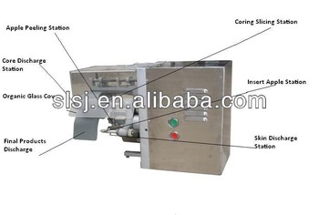 China Economical Apple Peeling Machine