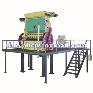 Tubular chipboard production lin/ hollow core particle board production line