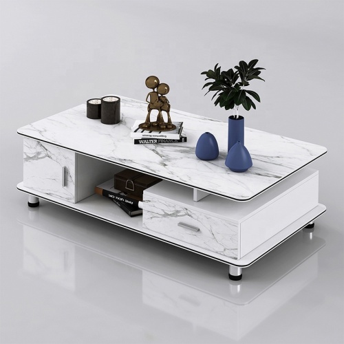 TV cabinet combination modern square household tea table