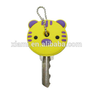 new product cute lion shape rubber cadillac key cover