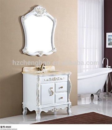 Classic Floor PVC Bathroom Cabinet Vanity