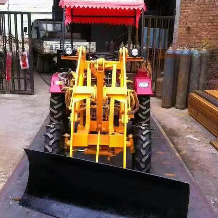 Outdoor road snowplow multifunctional snow removal vehicle