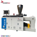 Double screw extruder for pvc pipe making machine