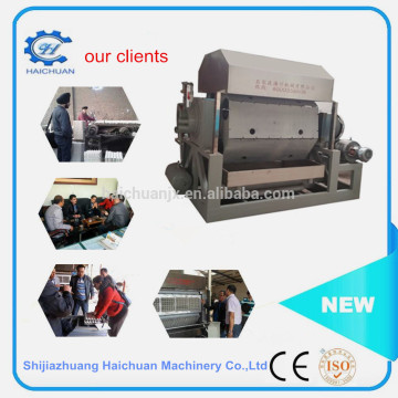Full Automatic egg tray machine with hot press machine