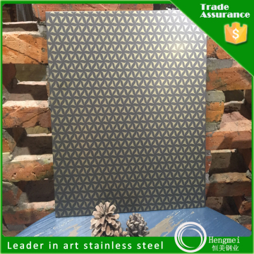 Foshan China supplier sand blasted cheap stainless steel sheet