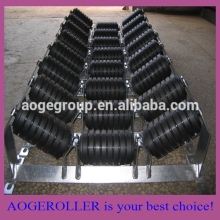 impact idler rubber roller