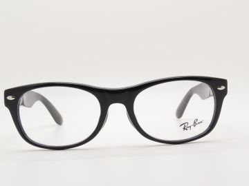 Brand Name Acetate Full-rim Ray Ban Shiny Black Optical Eyeglass Frame Rb5184f 2000