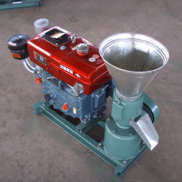 Move Type Diesel Engine Wood Pellet Mill