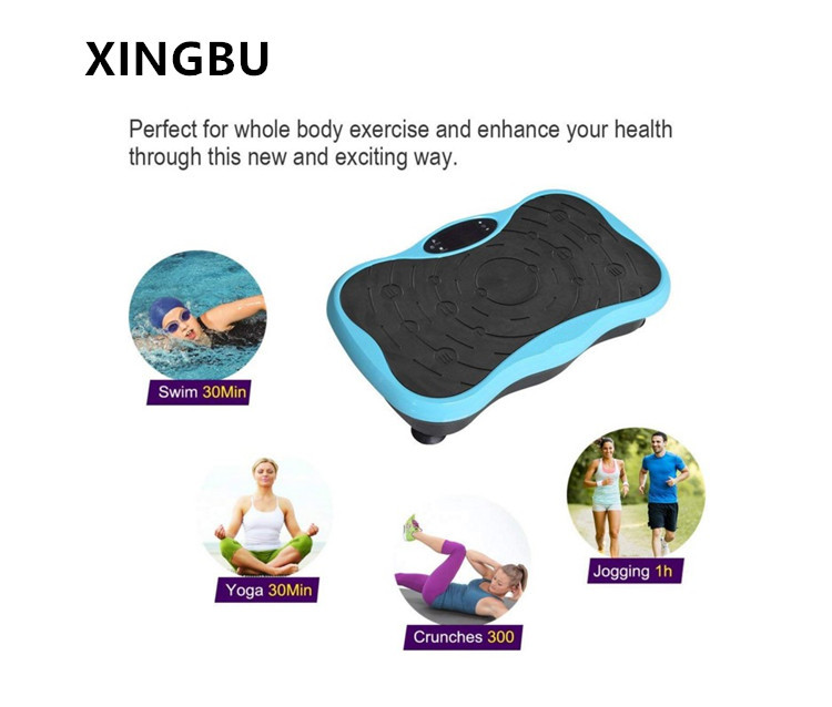 Vibration Machine Exercise Machines Vibrating Plate Platform Body Shaper Fitness