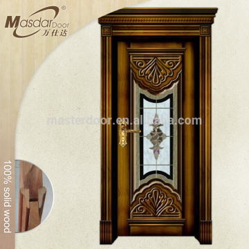 China traditional solid wood main entry doors