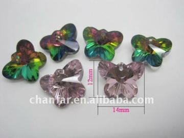 butterfly beads,butterfly crystal beads,butterfly jewelry beads