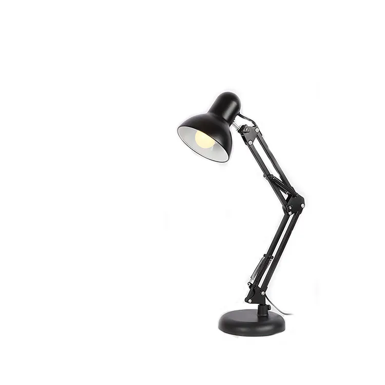 Adjustable Goose Neck Metal Desk Lamp for Versatile Use