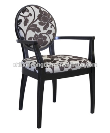 italian style armchair wood frame armchair HDAC914