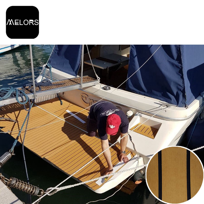 Δάπεδο ελαφρού Teak & Black Marine EVA Foam Boat