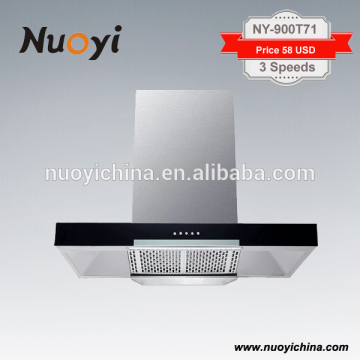 Professional manufacturer of kitchen aire ventilator made in china range hood