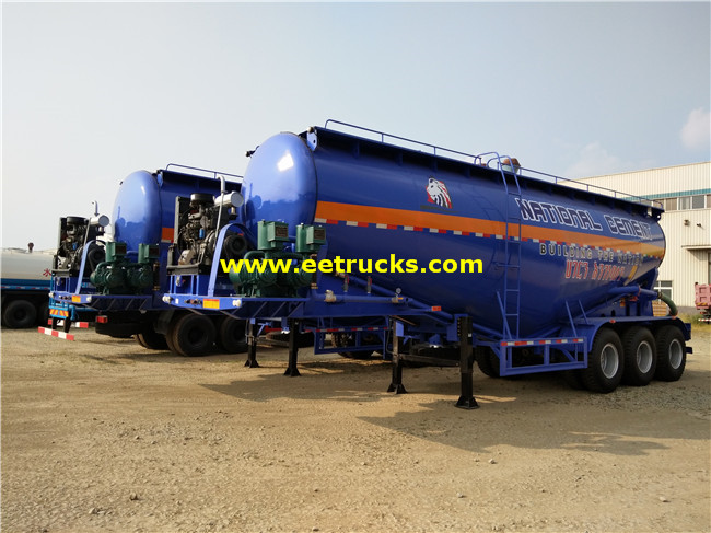3 المحور 10000 غالون مقطورة الحبوب السائبة 3 axle 10000 Gallon Bulk Grain Trailers