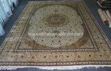wholesale price! handknotted silk carpets double knot turkish knots silk carpets