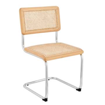 French Rattan Dining Chairs for Restaurants - Industrial Style Commercial Dining Chairs