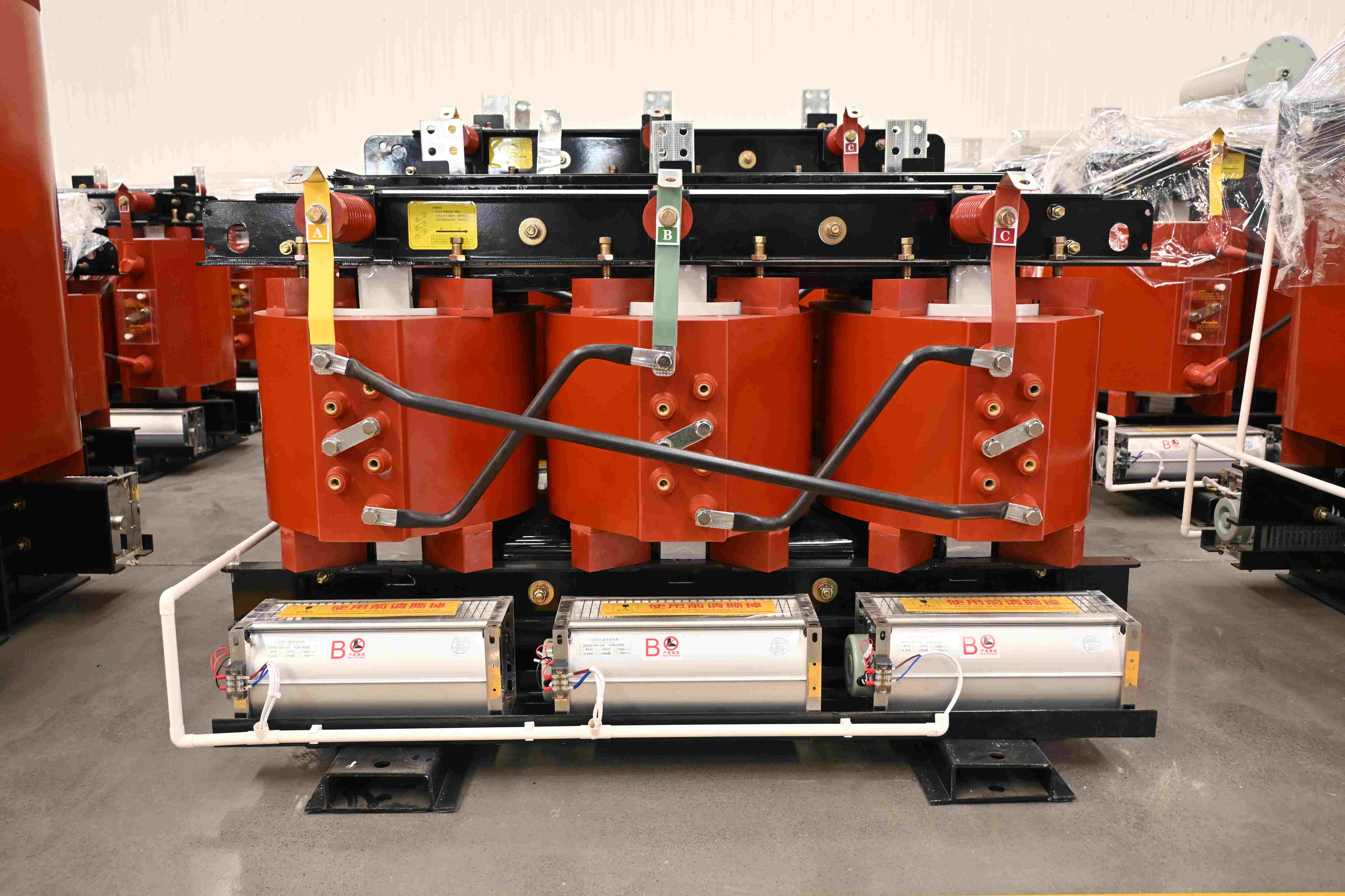 Transformador tipo seco SC12 de 10 kV 50 kVA (6) 10 kV SC12 Dry-Type Transformer 50kVA (6)