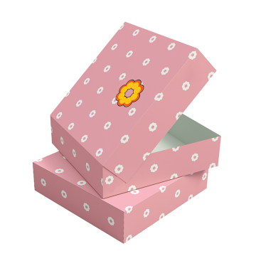 Custom Printed Cardboard Packing Boxes for Half Dozen Mochi Donuts