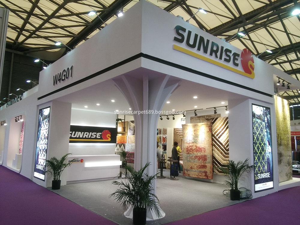 Our Stand At 2017 Domotex Asia Fair 1