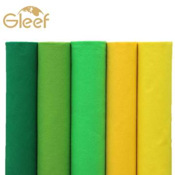 soft non woven 100% PET felt color felt