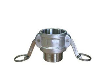 Threaded quick connect grooved coupling