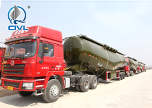 Fly Ash 3 Axle 40cbm Cement Bulker Trailer