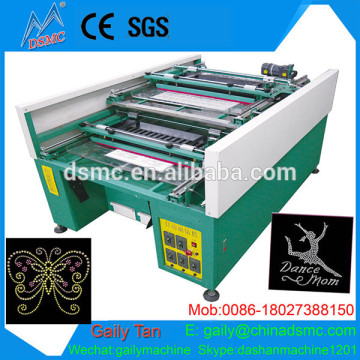 garment industry hot sales machine sequin/rhinestone setting pressing printing machine factory price