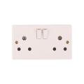 Double 15A Switched Socket Wall Switch Socket